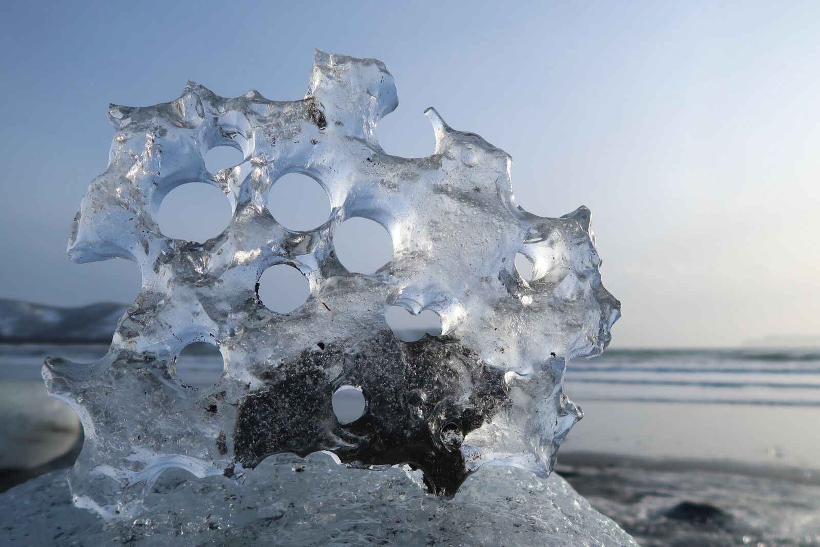 Canon PowerShot G7 X Mark II sample photo. Icicle, sun, bay photography