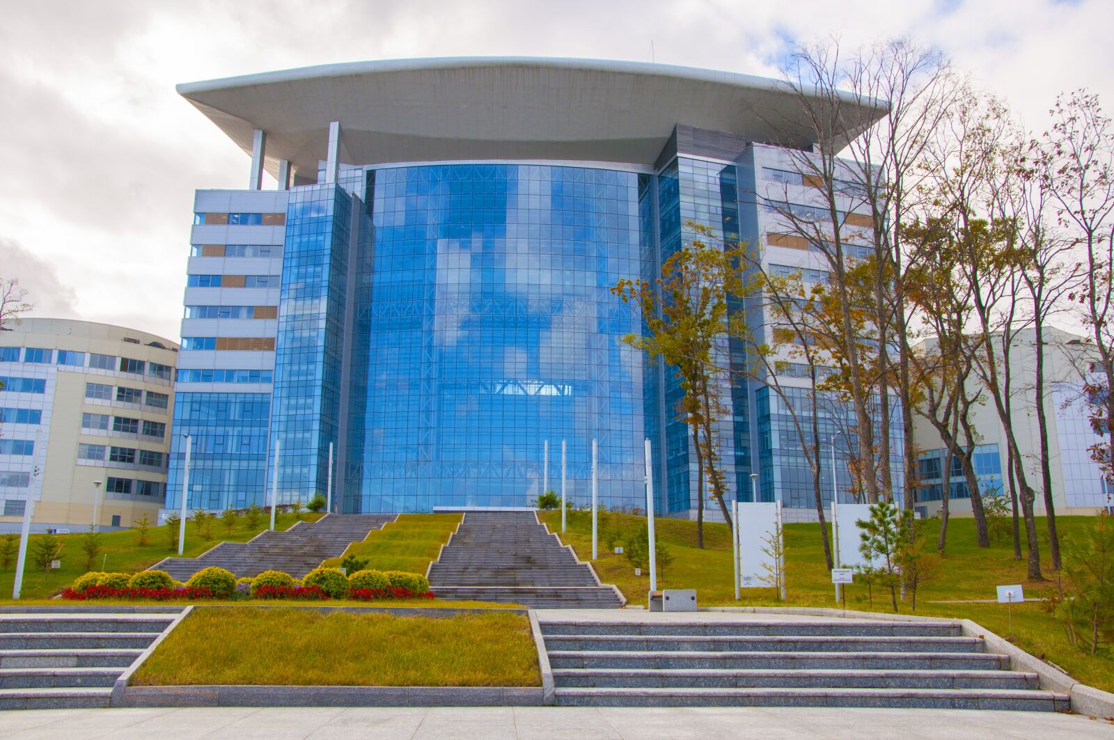 Nikon D90 sample photo. Fefu, university, vladivostok photography