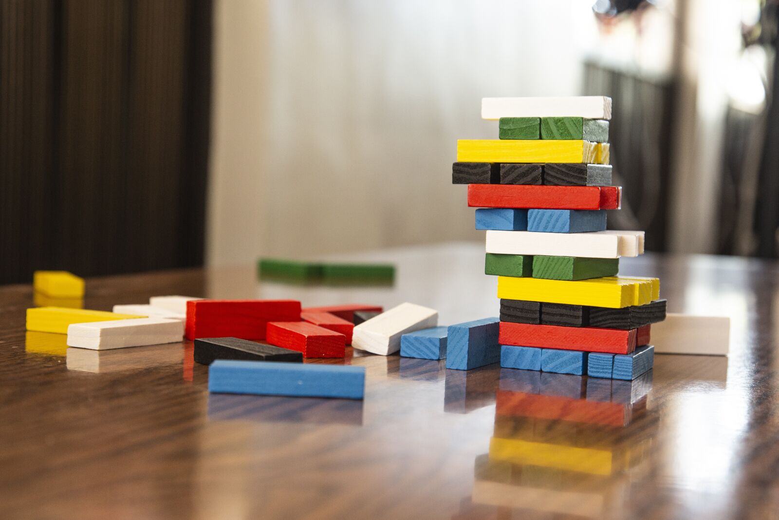 Canon EOS 6D + Canon EF 24-105mm F4L IS USM sample photo. Jenga, game, play photography
