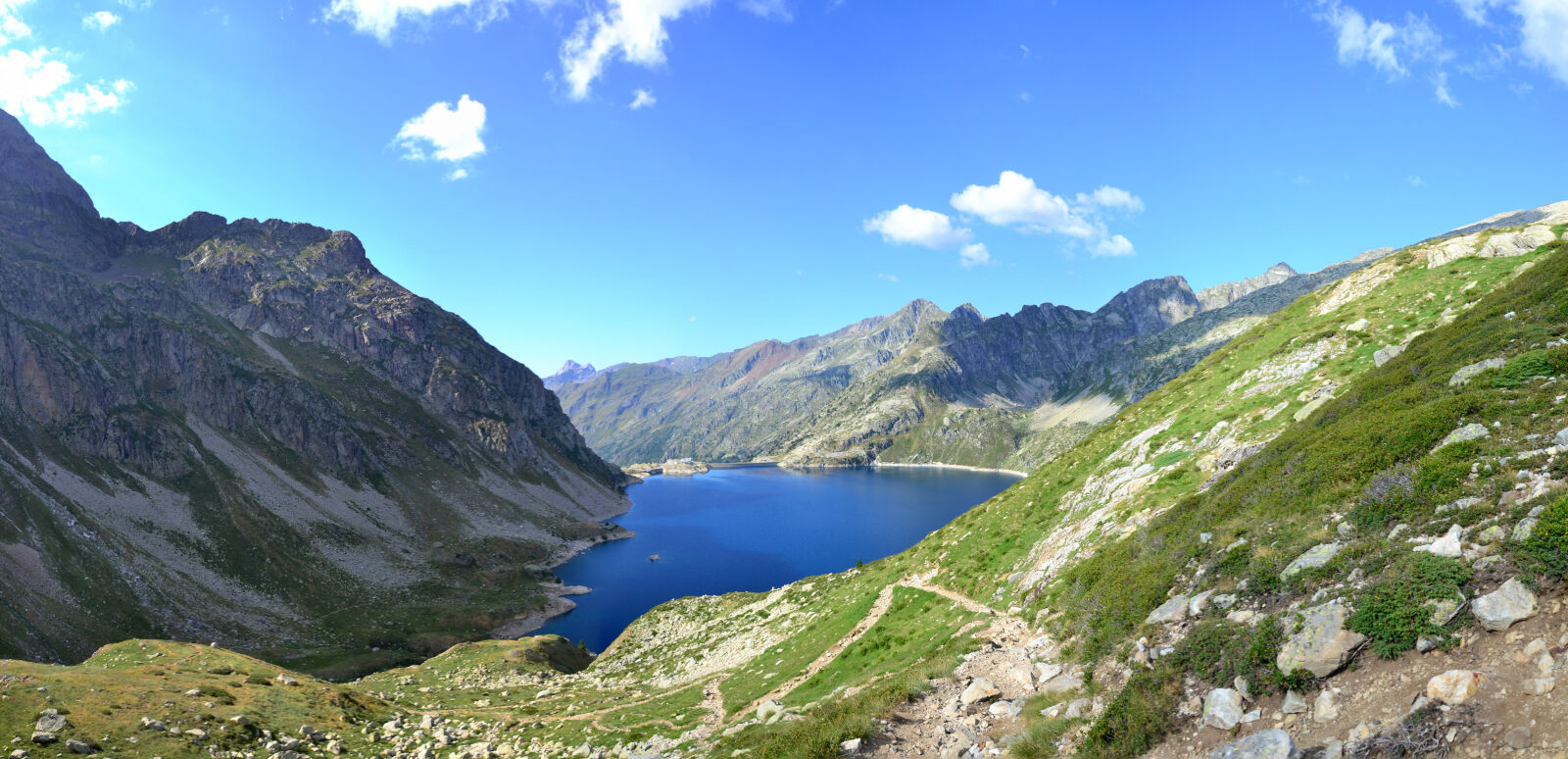 Nikon D3100 sample photo. Lake, mountains, pyrenees photography
