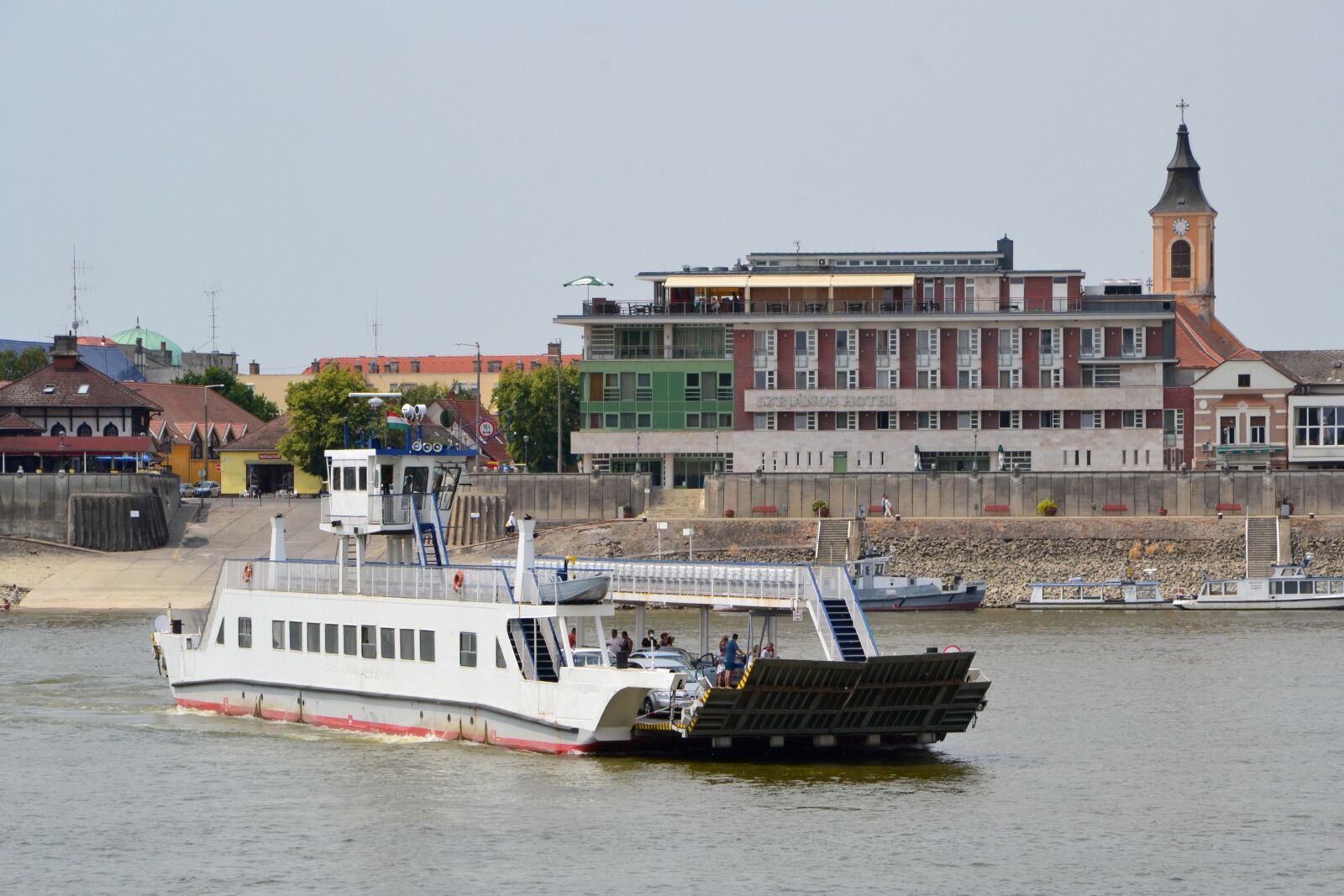 Nikon D3100 sample photo. Baranya, mohács, ferry photography