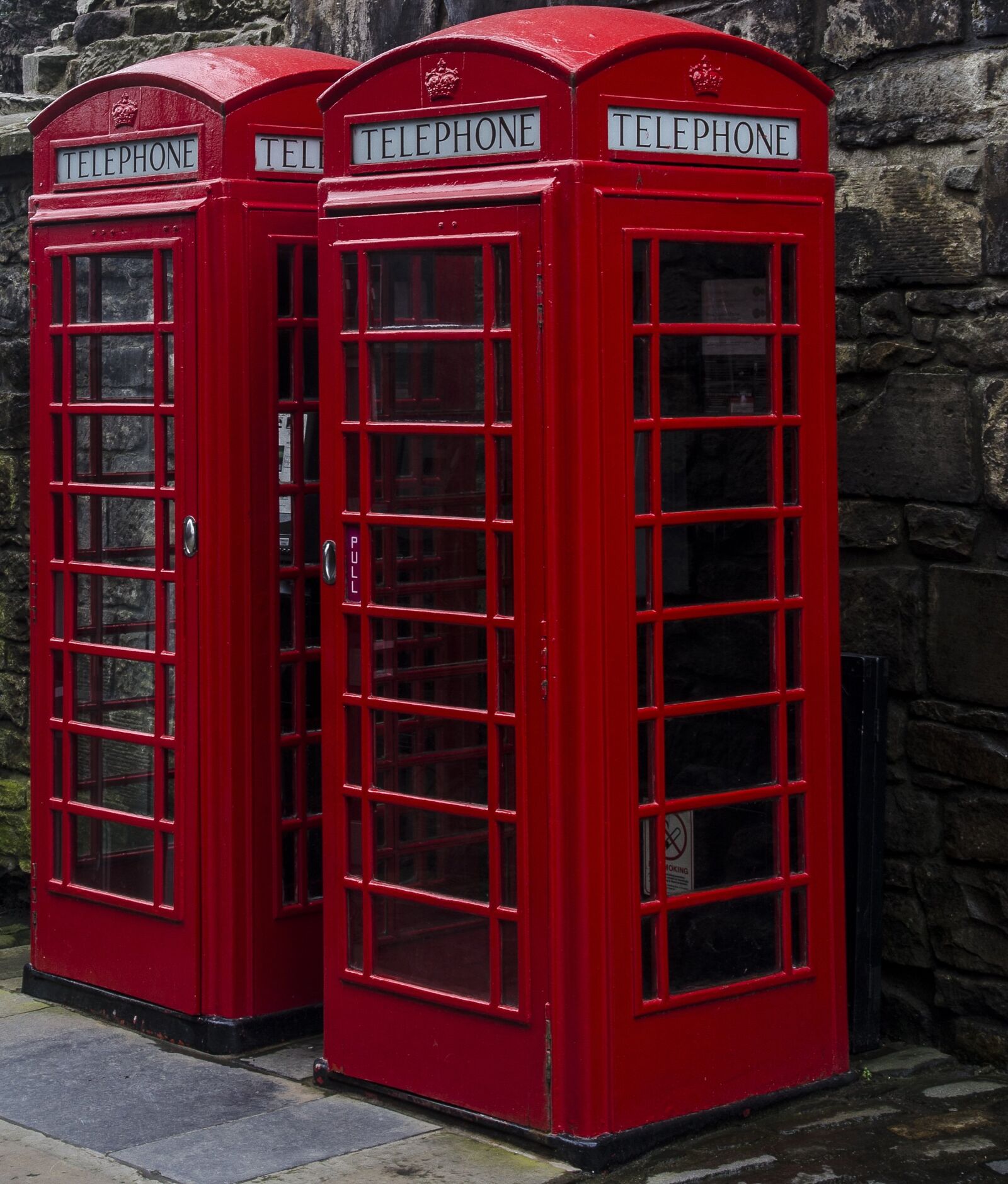 Nikon D7000 sample photo. Phone booth, red, scotland photography