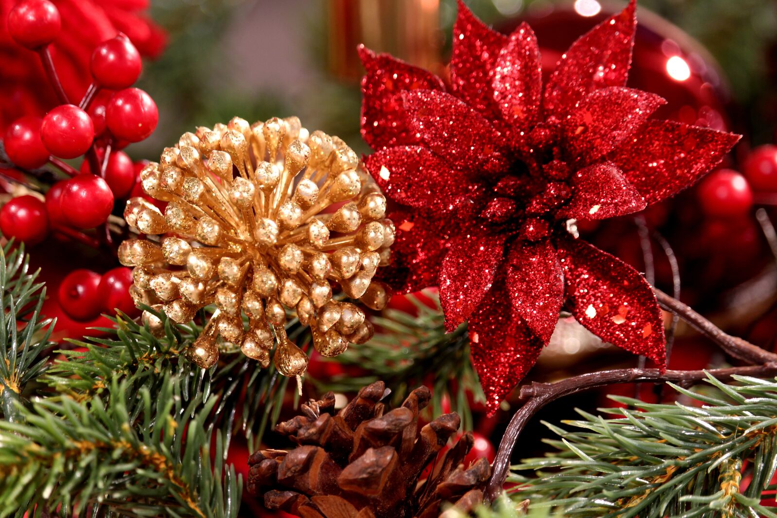 Canon EF-S 55-250mm F4-5.6 IS STM sample photo. Christmas, christmas decorations, decoration photography