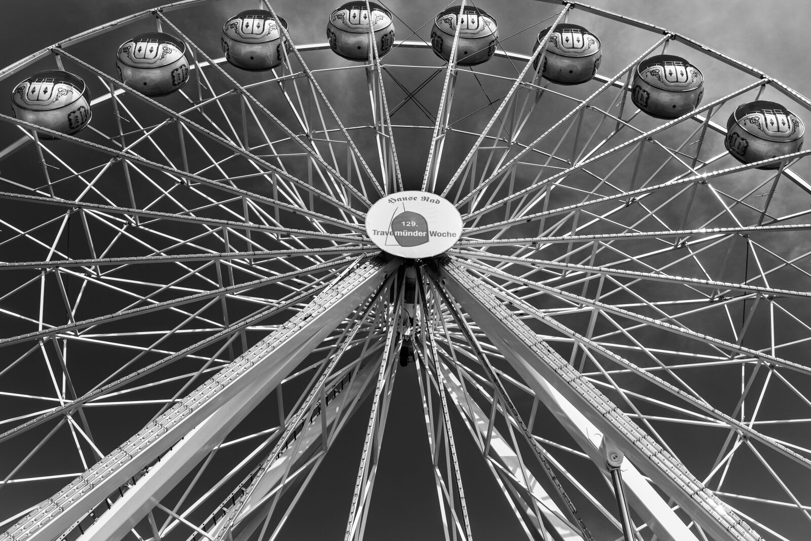 Nikon D5300 sample photo. Travem nde, ferris wheel photography
