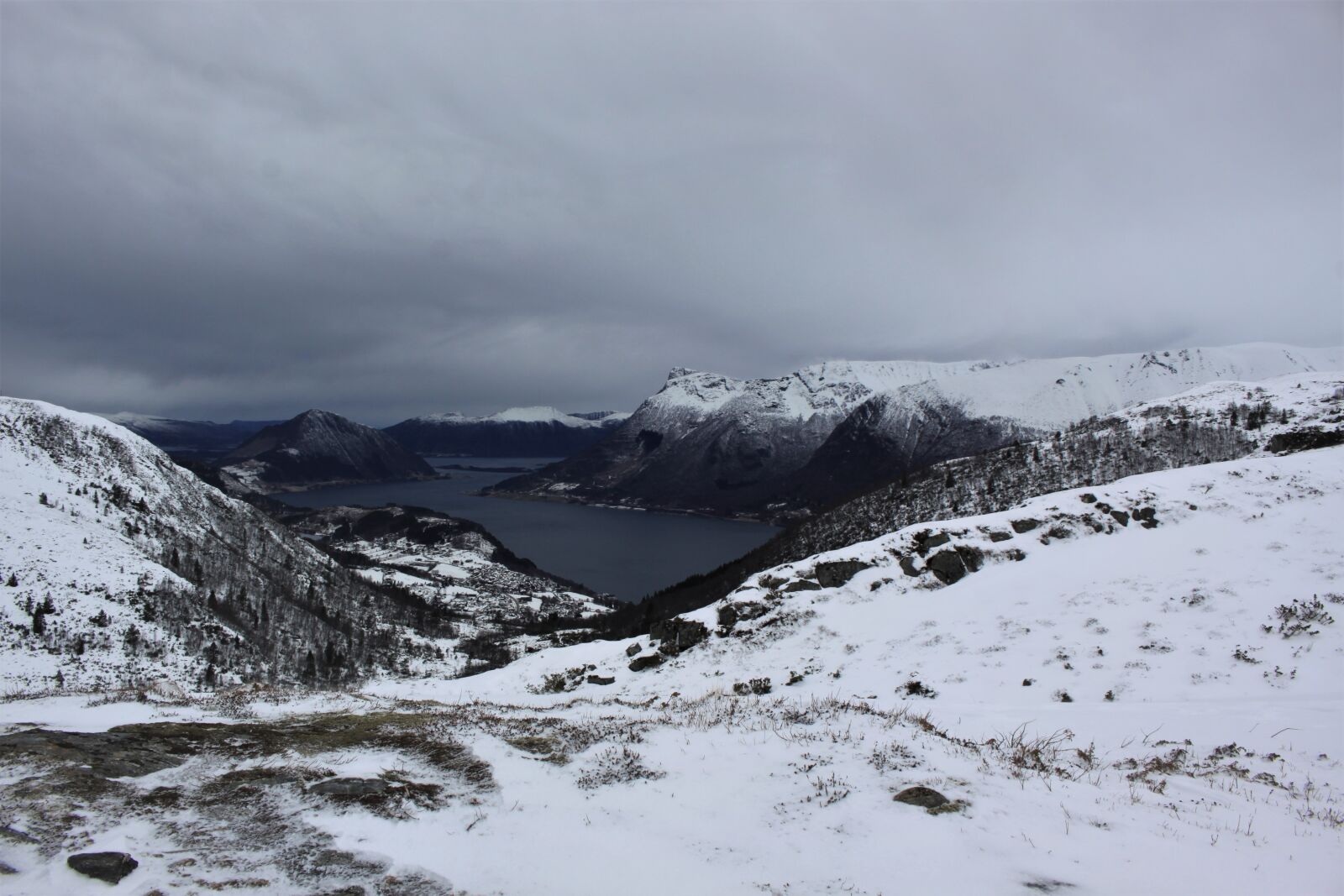 Canon EOS 50D sample photo. Norway, mountains, view photography