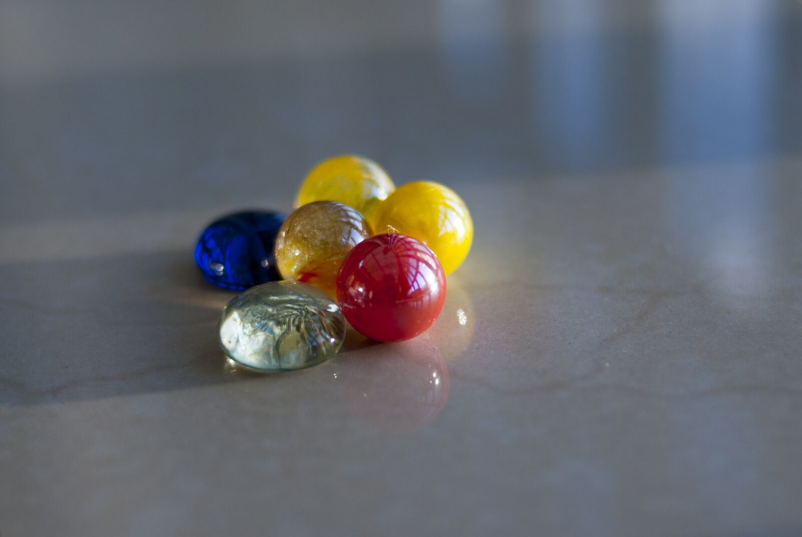 Nikon D60 sample photo. Marbles, bright, vivid photography