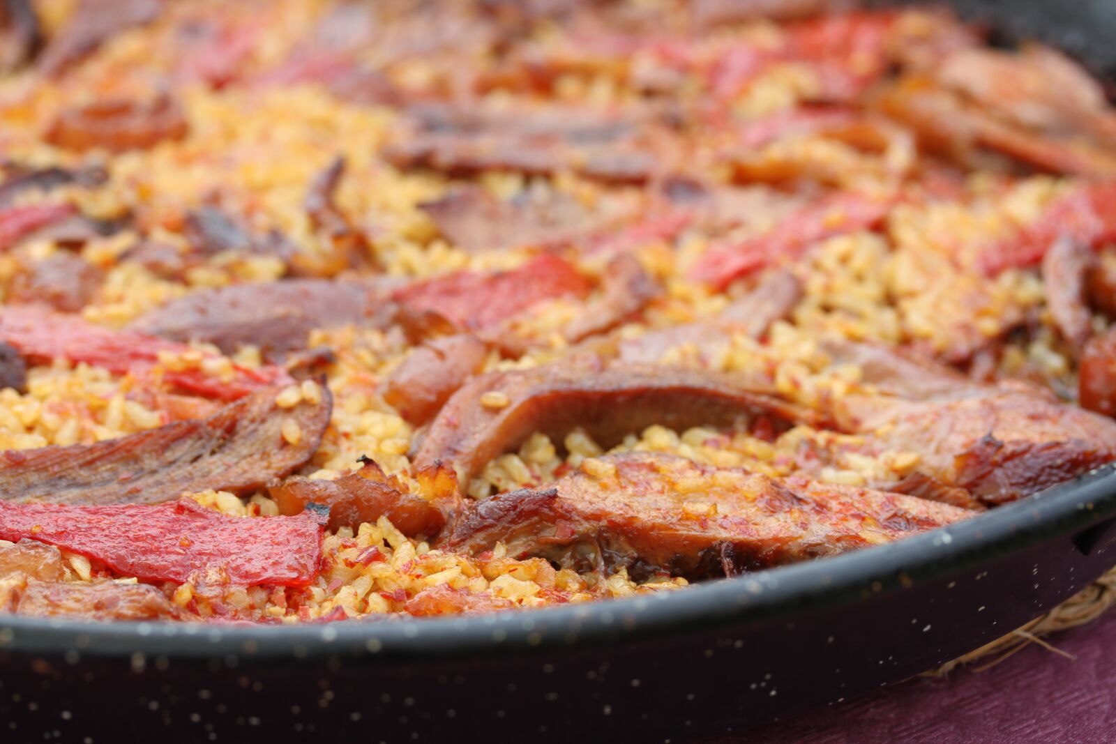 Canon EOS 7D sample photo. Paella, rice, food photography