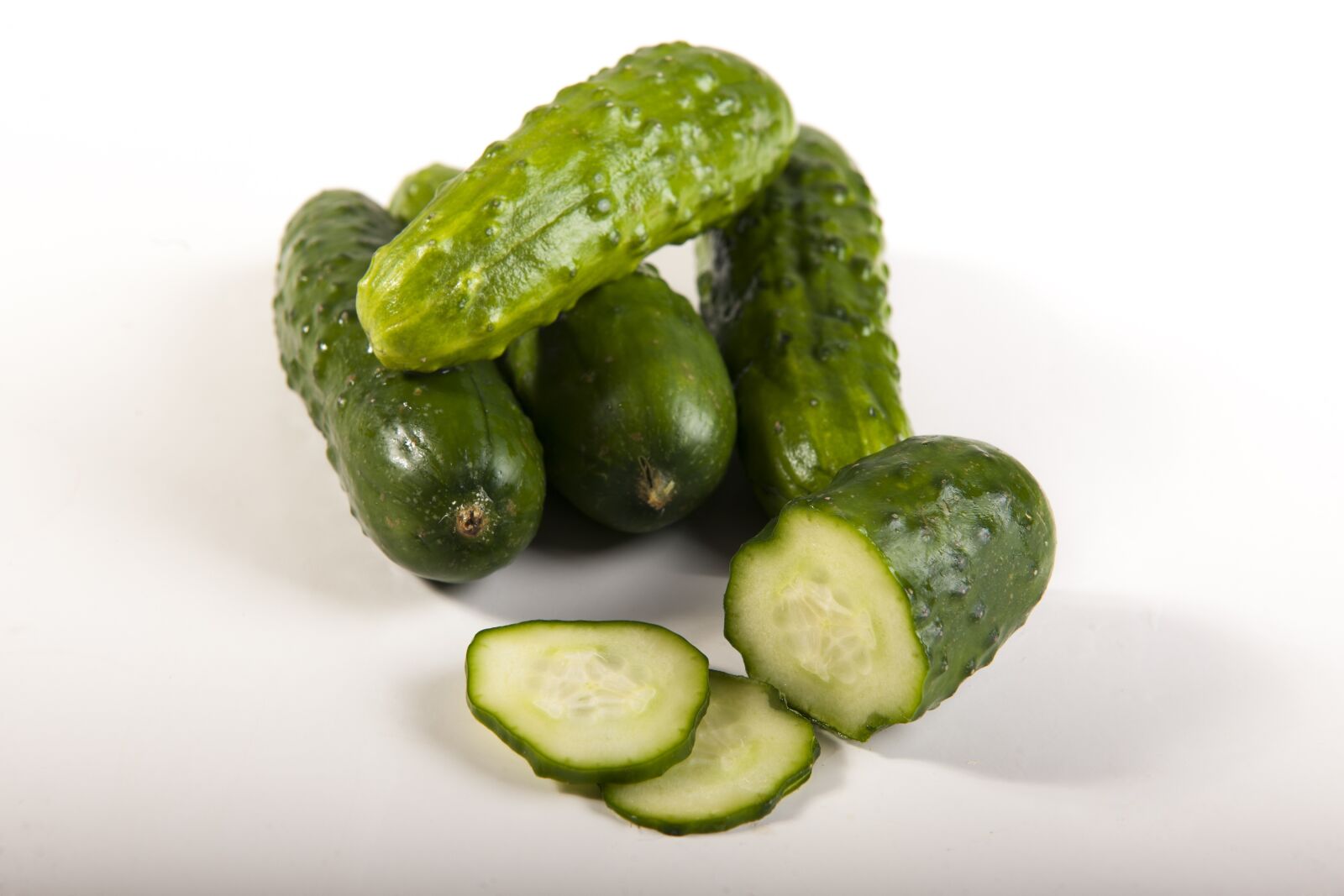 Nikon D3X sample photo. Green, cucumbers, vegetables photography