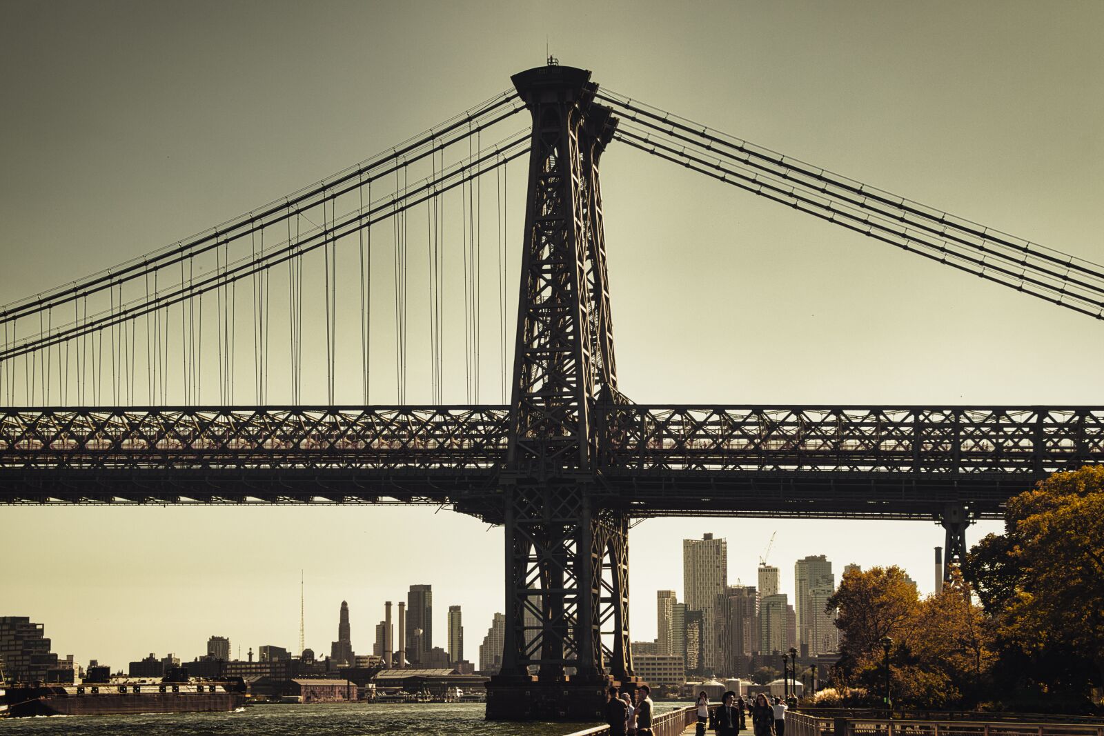 Canon EF-S 18-135mm F3.5-5.6 IS USM sample photo. Bridge, city, new york photography
