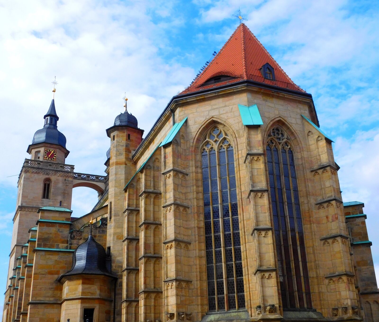 Nikon Coolpix L840 sample photo. City church, bayreuth, building photography