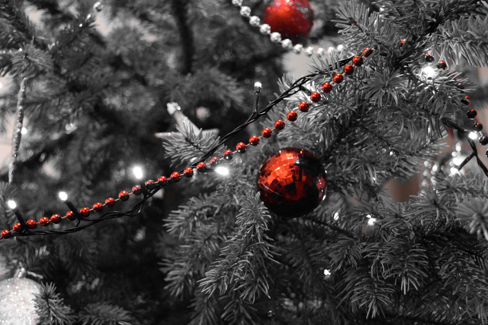 Nikon D5300 sample photo. Christmas, holiday, lights, tree photography
