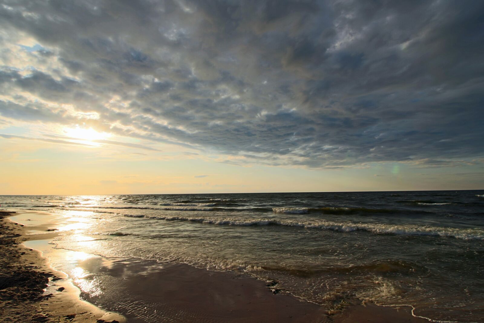 Canon EOS 700D (EOS Rebel T5i / EOS Kiss X7i) sample photo. Sea, sunset, beach photography