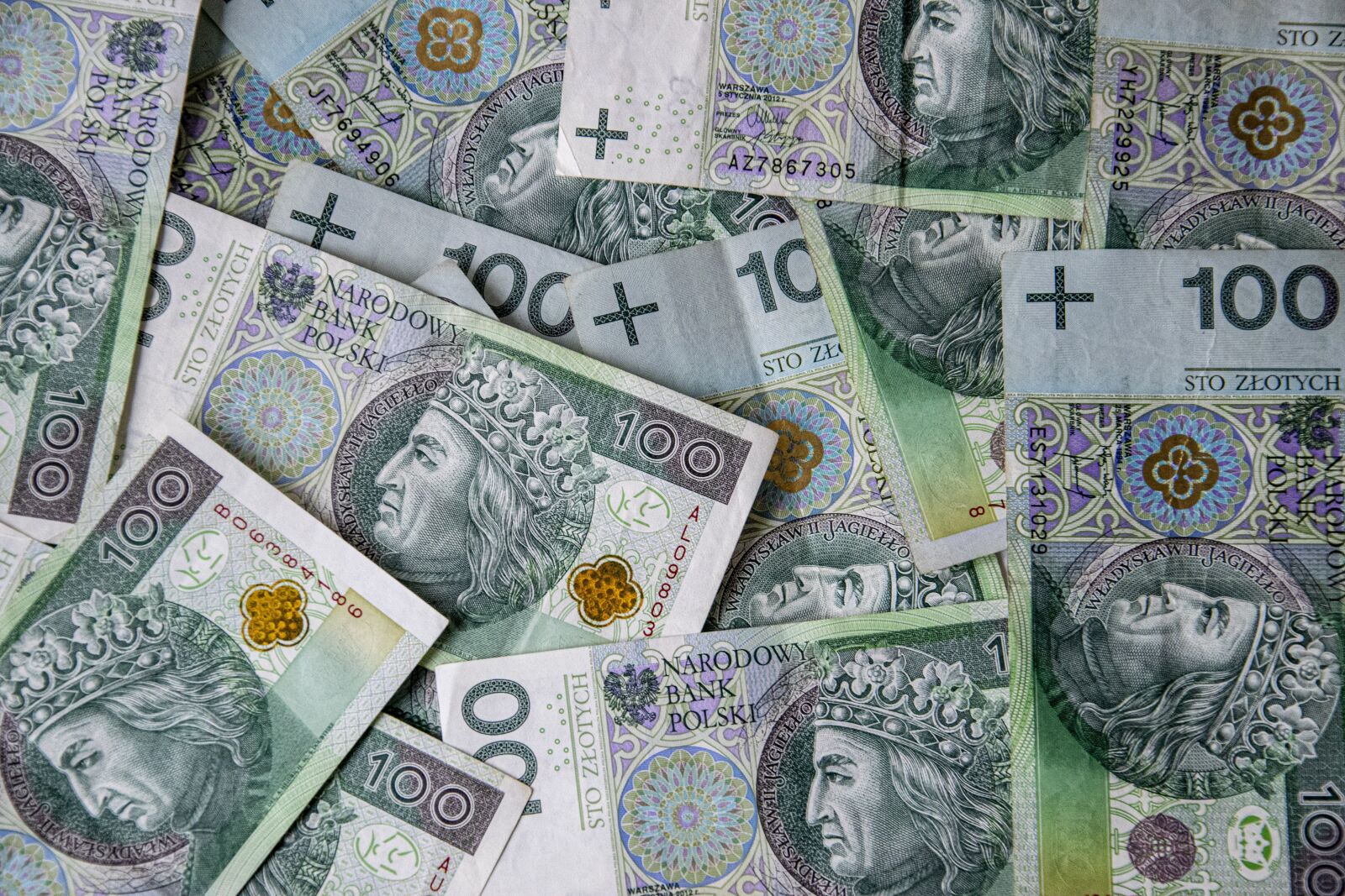 Nikon D5300 sample photo. Euro banknotes, polish banknotes photography
