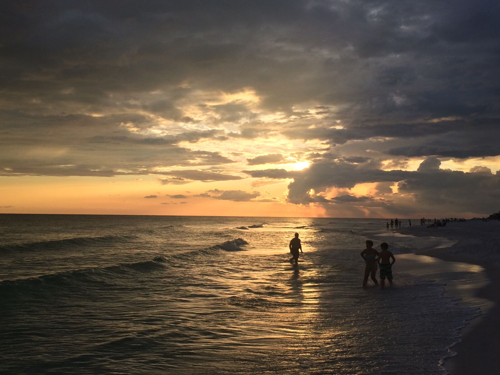 Apple iPhone 5s sample photo. Beach, water, sunset photography