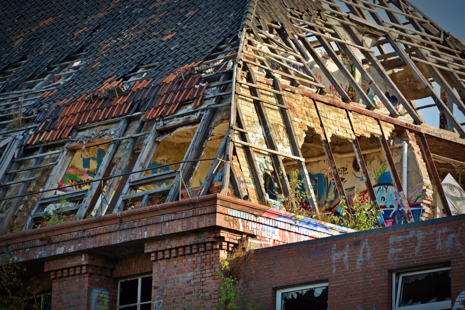 Nikon D5200 sample photo. Lost places, factory, pforphoto photography