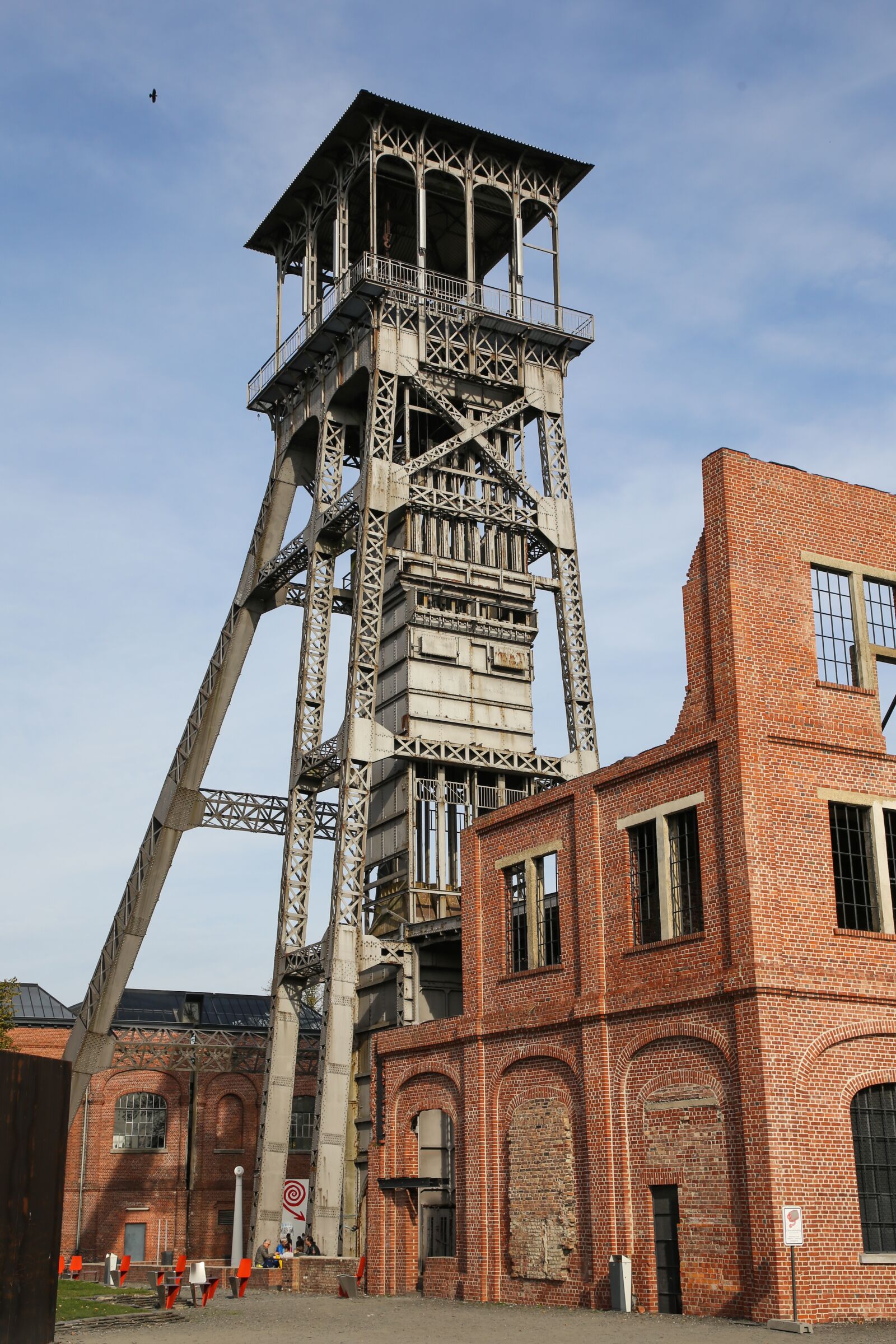 Canon EF 24-105mm F4L IS II USM sample photo. Headframe, bill, conveyor system photography