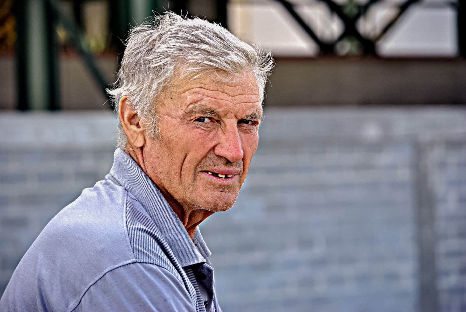 Nikon D3000 sample photo. Portrait, old age, sedoy photography
