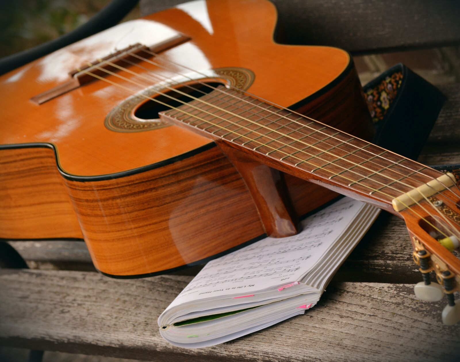 Nikon D5200 sample photo. Guitar, play guitar, musical photography