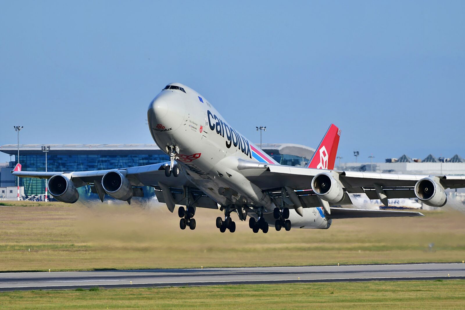 Nikon D7500 sample photo. Flight, aircraft, boeing 747 photography