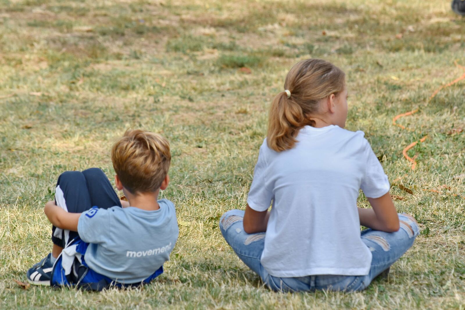 Nikon D5500 sample photo. Family, school child, sister photography