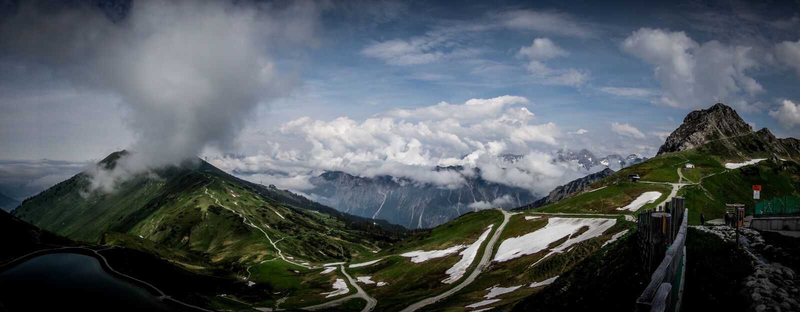 Sony Cyber-shot DSC-RX100 sample photo. Mountain, lake, snow photography