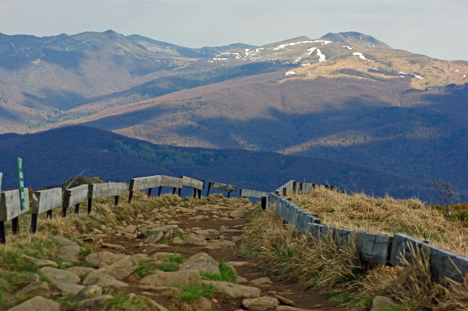 Sony Alpha DSLR-A350 sample photo. Bieszczady, mountains, landscape photography