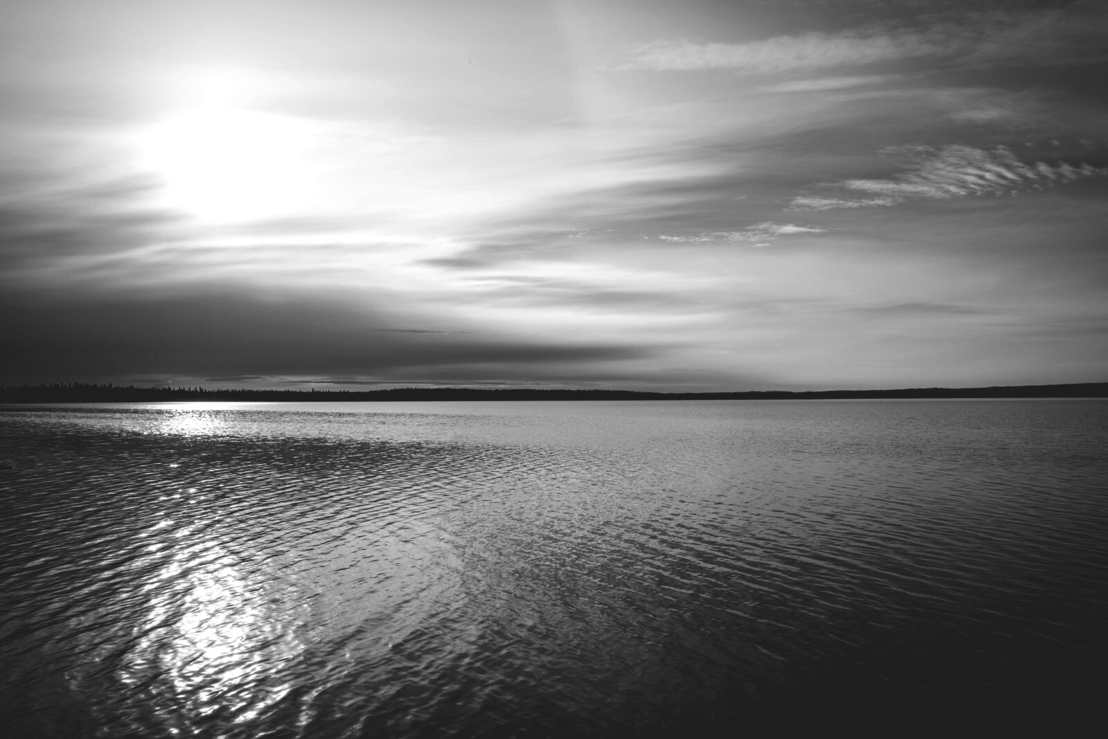 Nikon D5200 sample photo. Sky, ocean, horizon, sunset photography