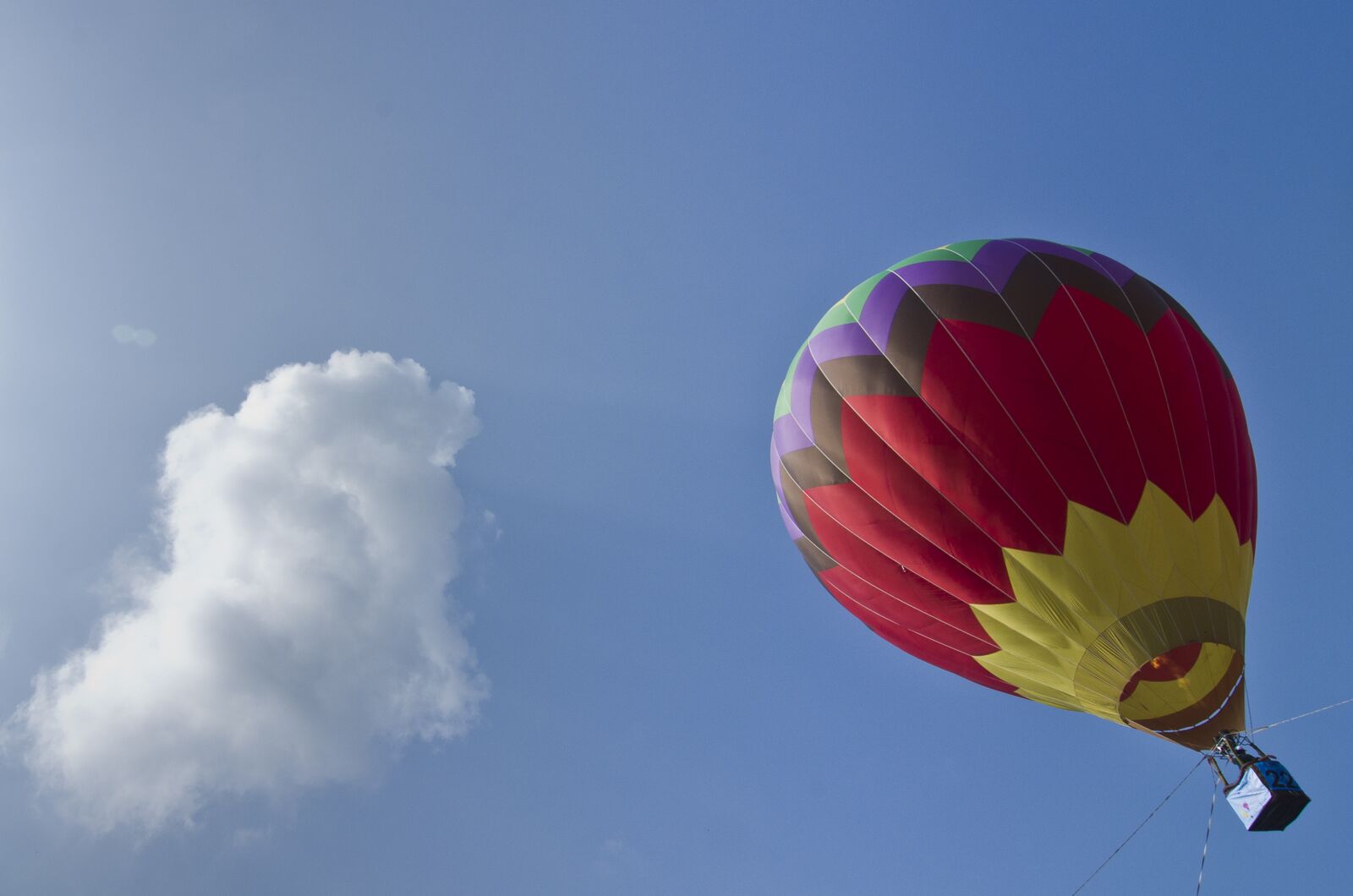 Nikon D7000 sample photo. Ballon, hot ballon, blue photography