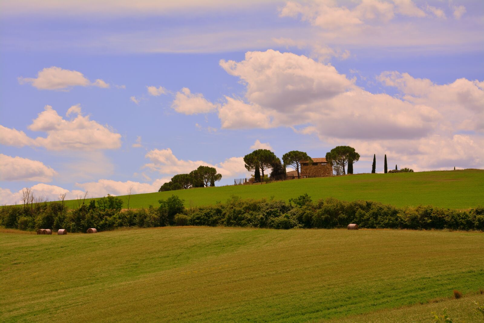 Nikon D7100 sample photo. Hill, green, landscape photography
