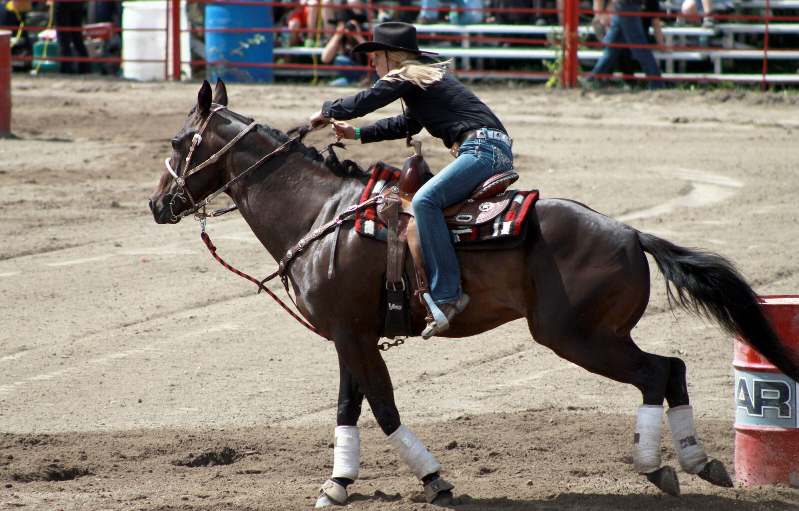 Canon EOS 1100D (EOS Rebel T3 / EOS Kiss X50) sample photo. Cowboy, cowgirl, horse photography