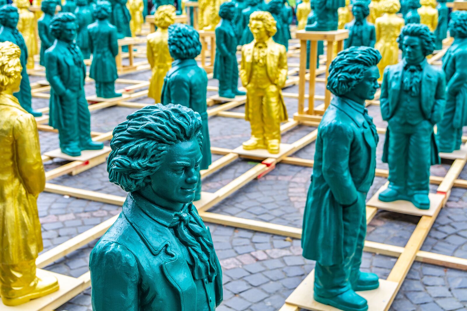 Nikon D5200 sample photo. Beethoven, bonn, art photography