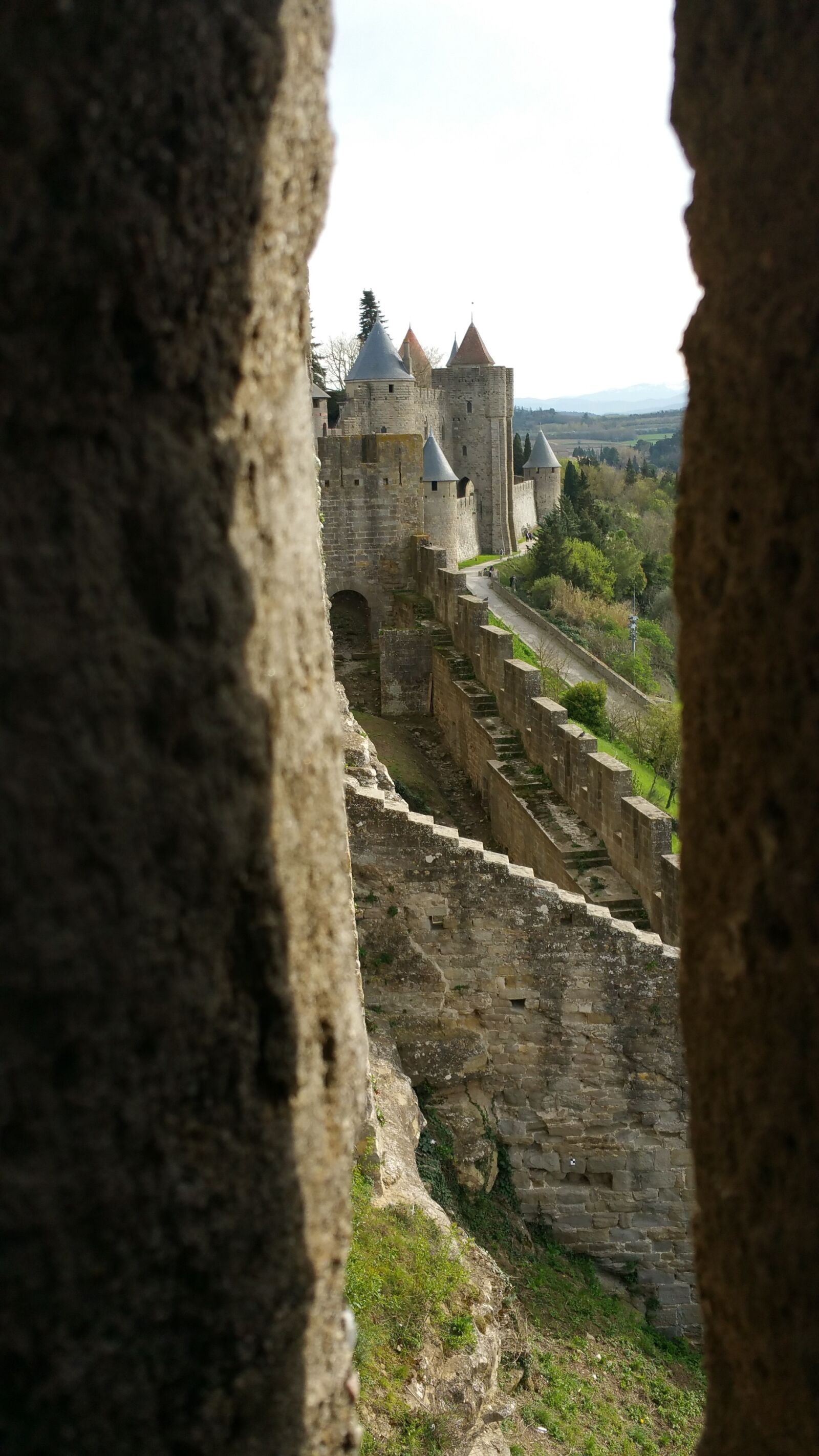 Samsung Galaxy Note4 sample photo. Carcasonne, castle, monument photography