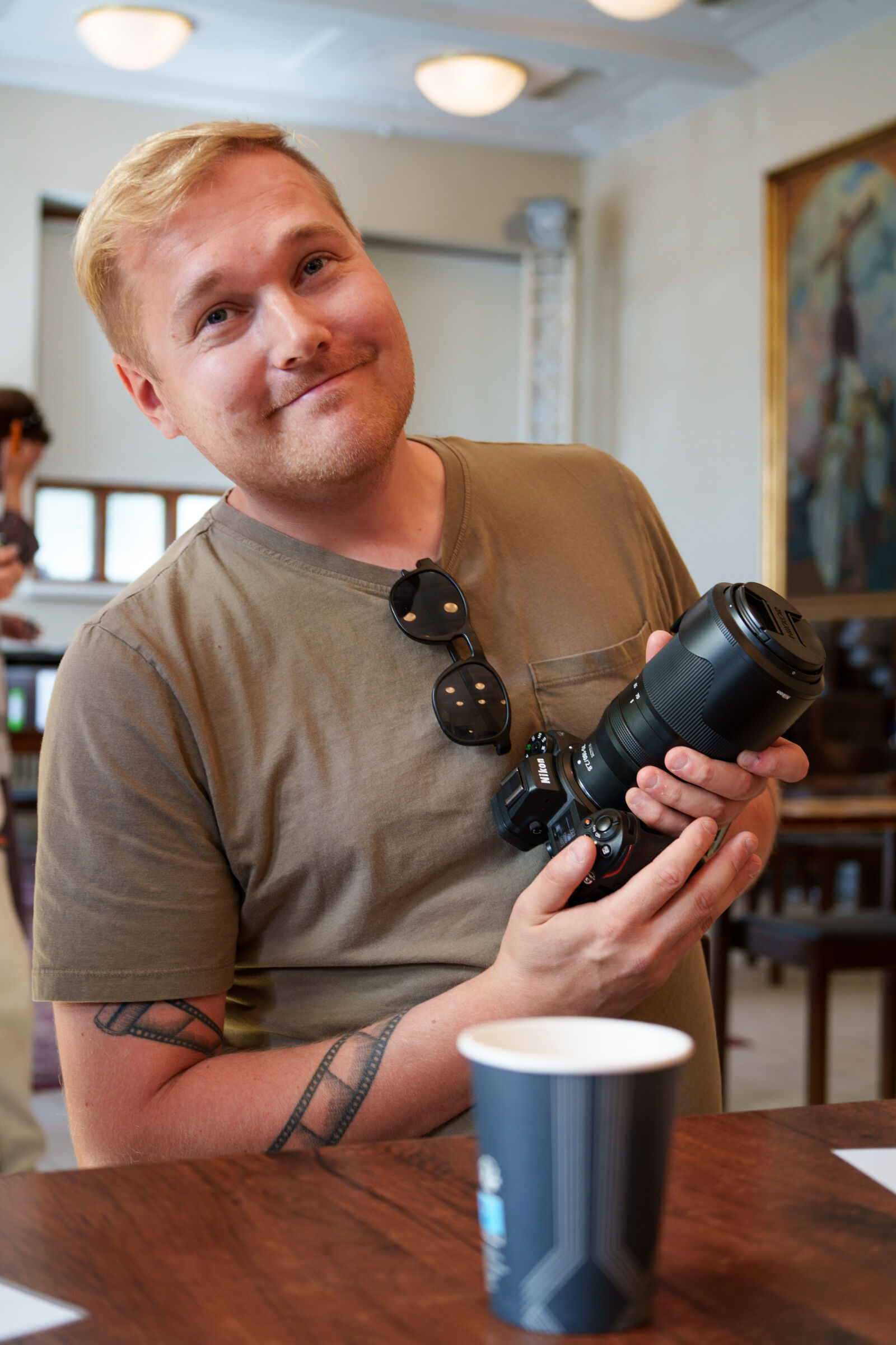 Tamron 50-300mm F4.5-6.3 Di III VC VXD sample photo. Happy photographer photography