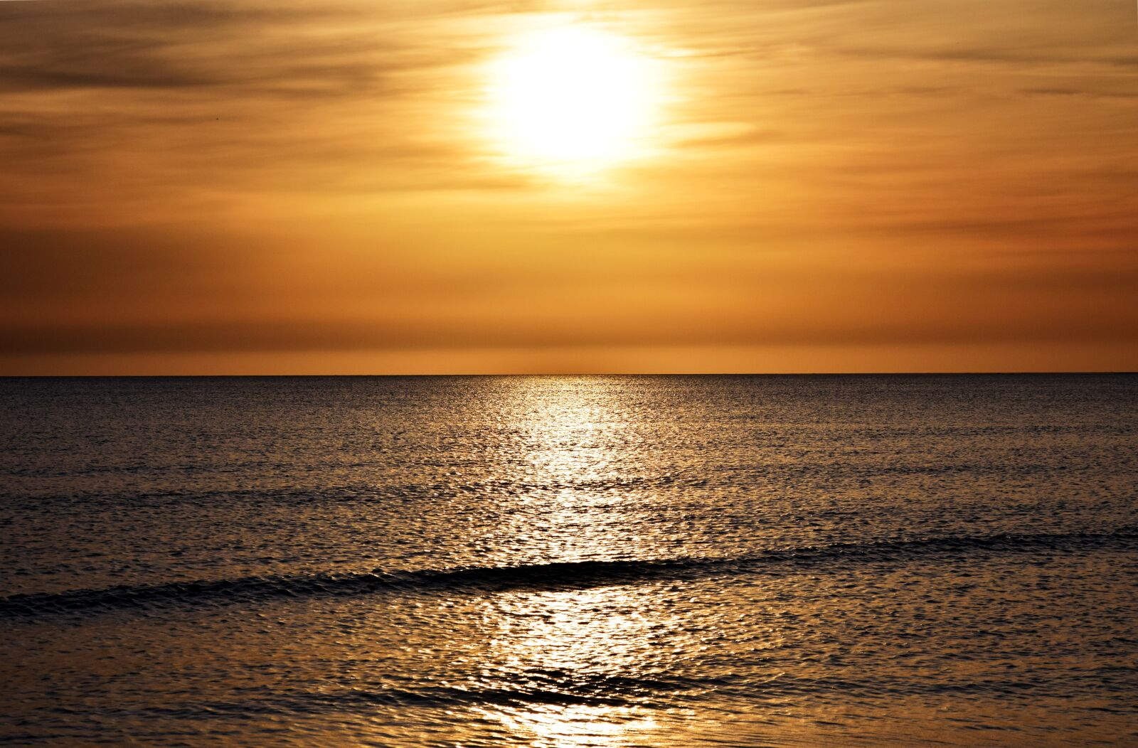 Nikon D3300 sample photo. Sunset, sea, abendstimmung photography