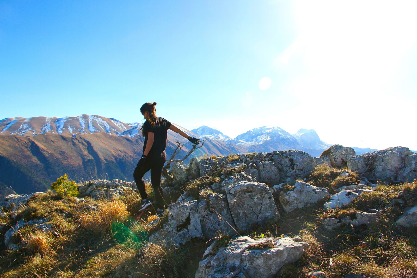 Canon EOS 7D sample photo. Chernogor, mountain, the girl photography