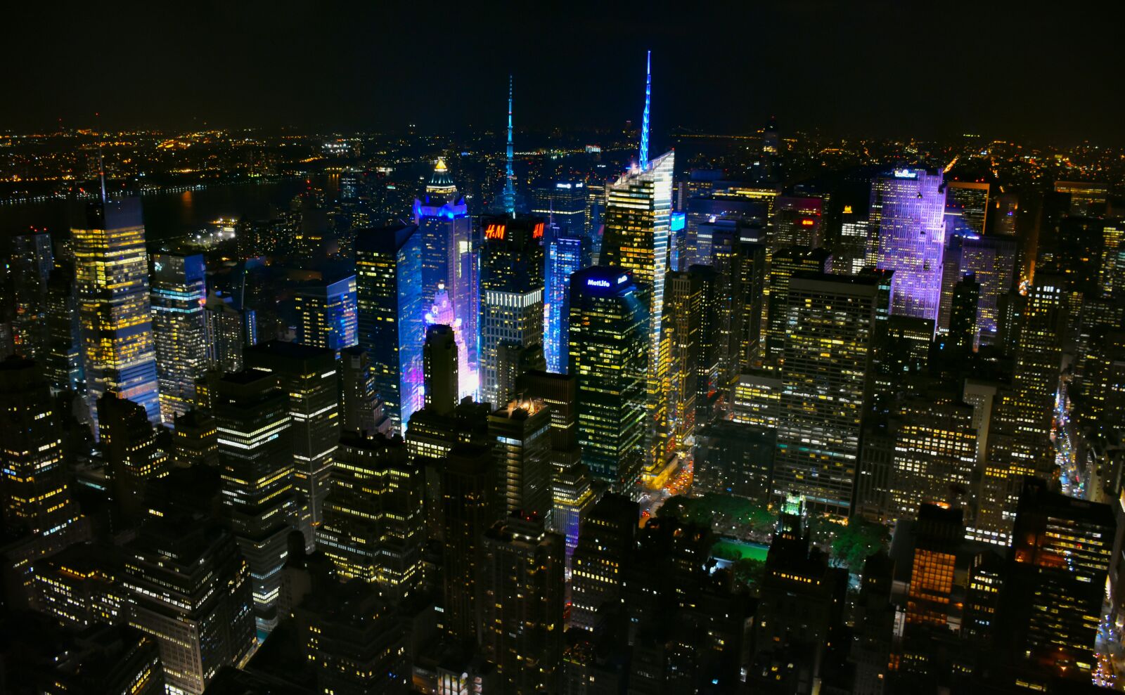 Nikon D5500 sample photo. New york, night, manhattan photography