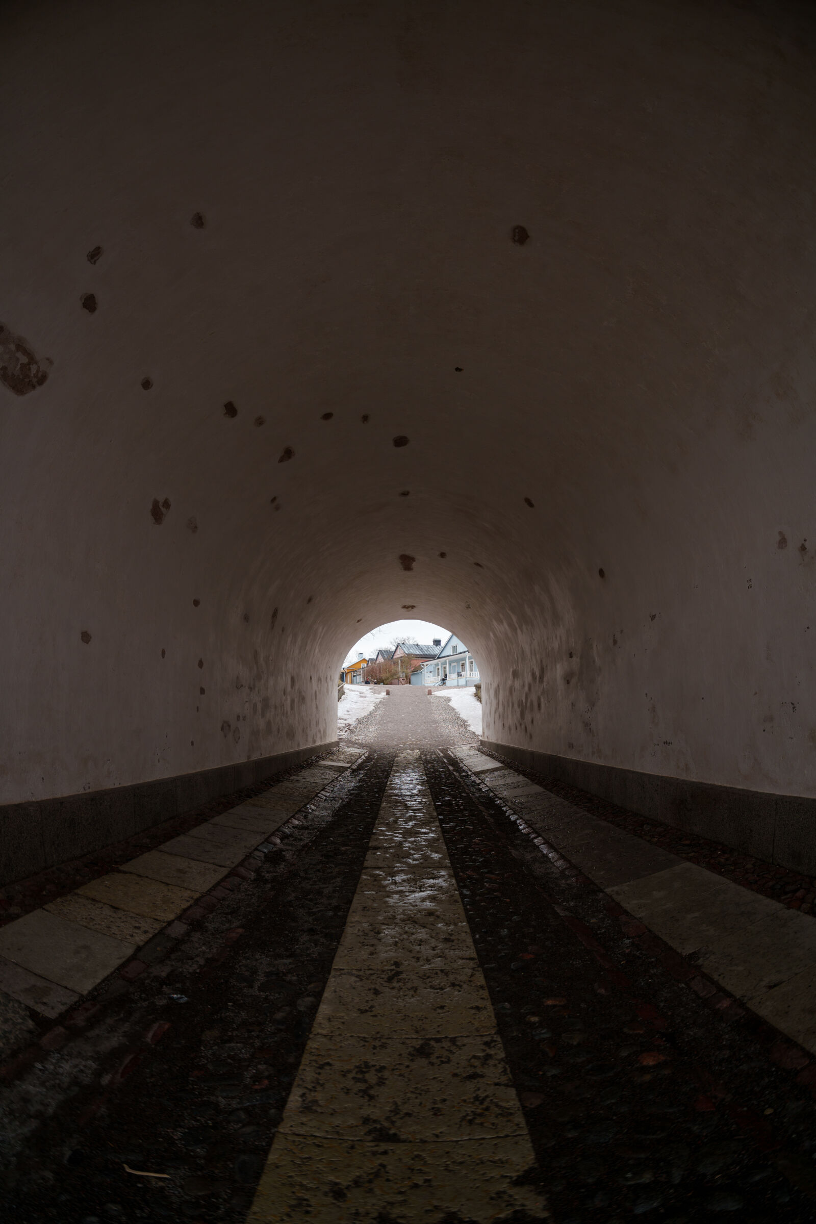 Sigma 15mm F1.4 DG DN Diagonal Fisheye Art sample photo. Corridor street photography