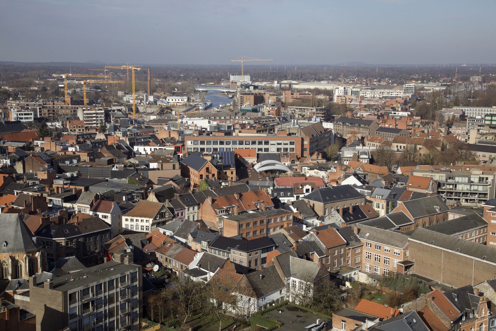 Canon EOS 5D Mark II sample photo. City, bird's eye view photography