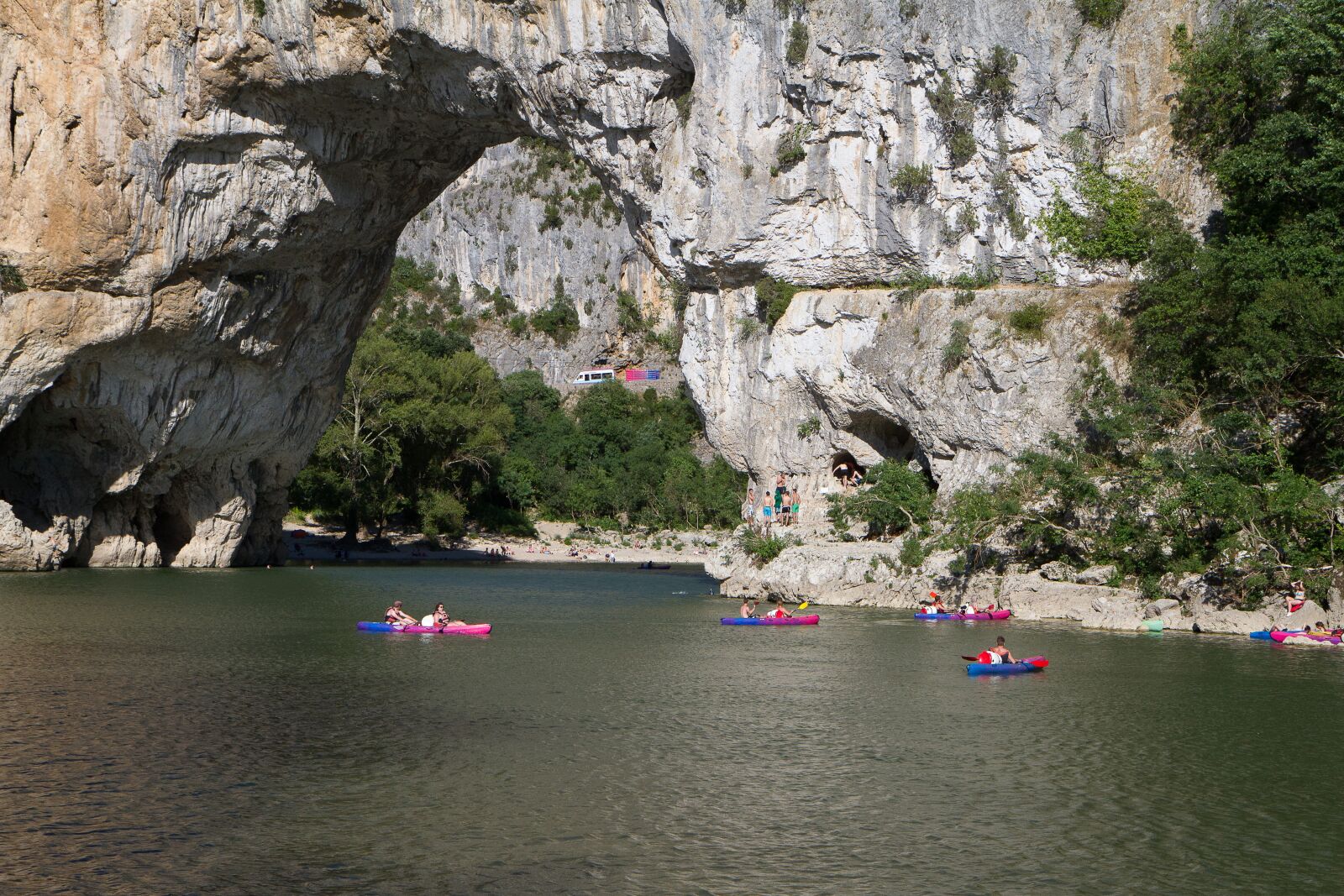 Canon EOS 7D sample photo. Landscape, ardèche, river photography