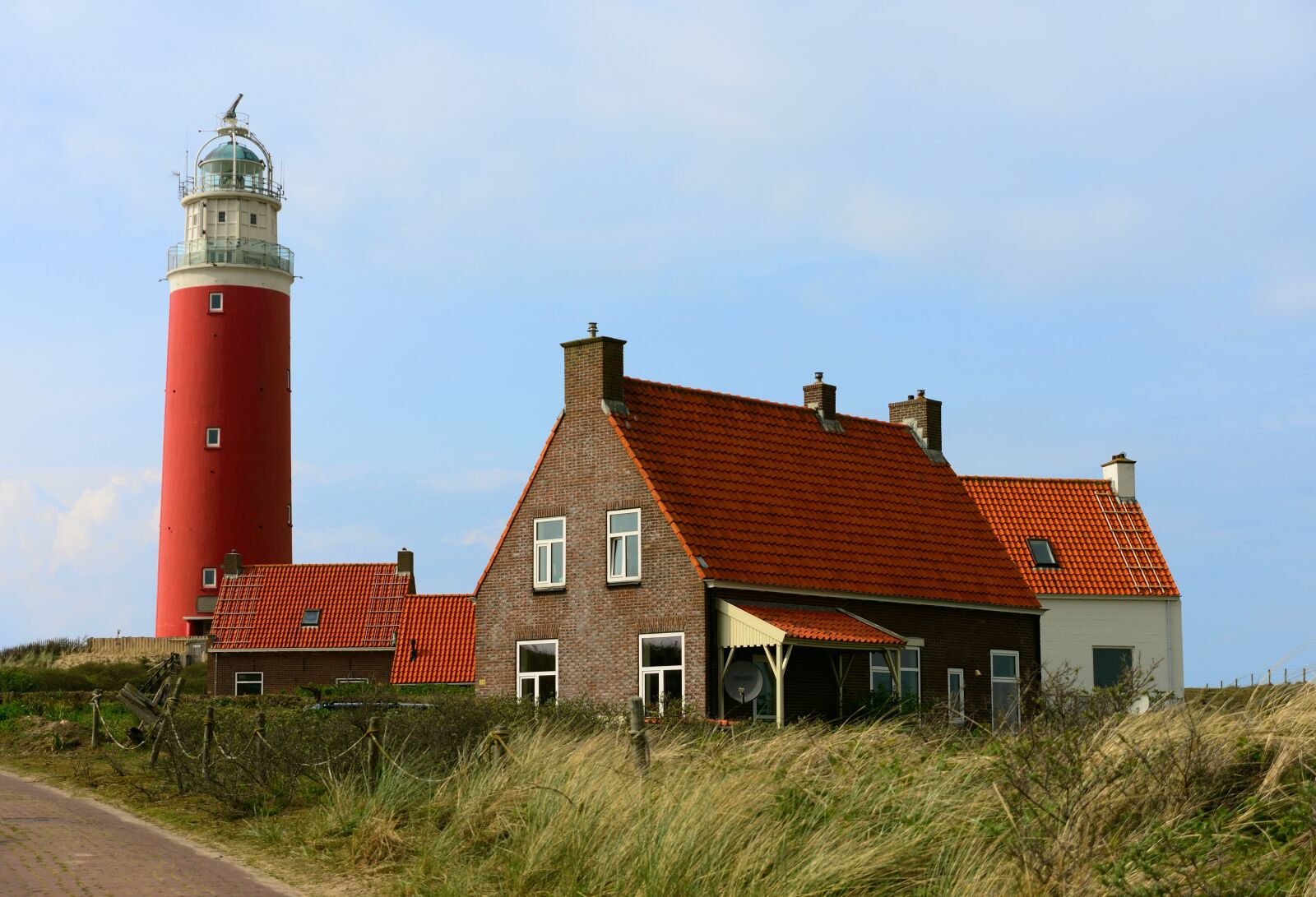 Nikon D610 sample photo. Lighthouse, texel, holland photography