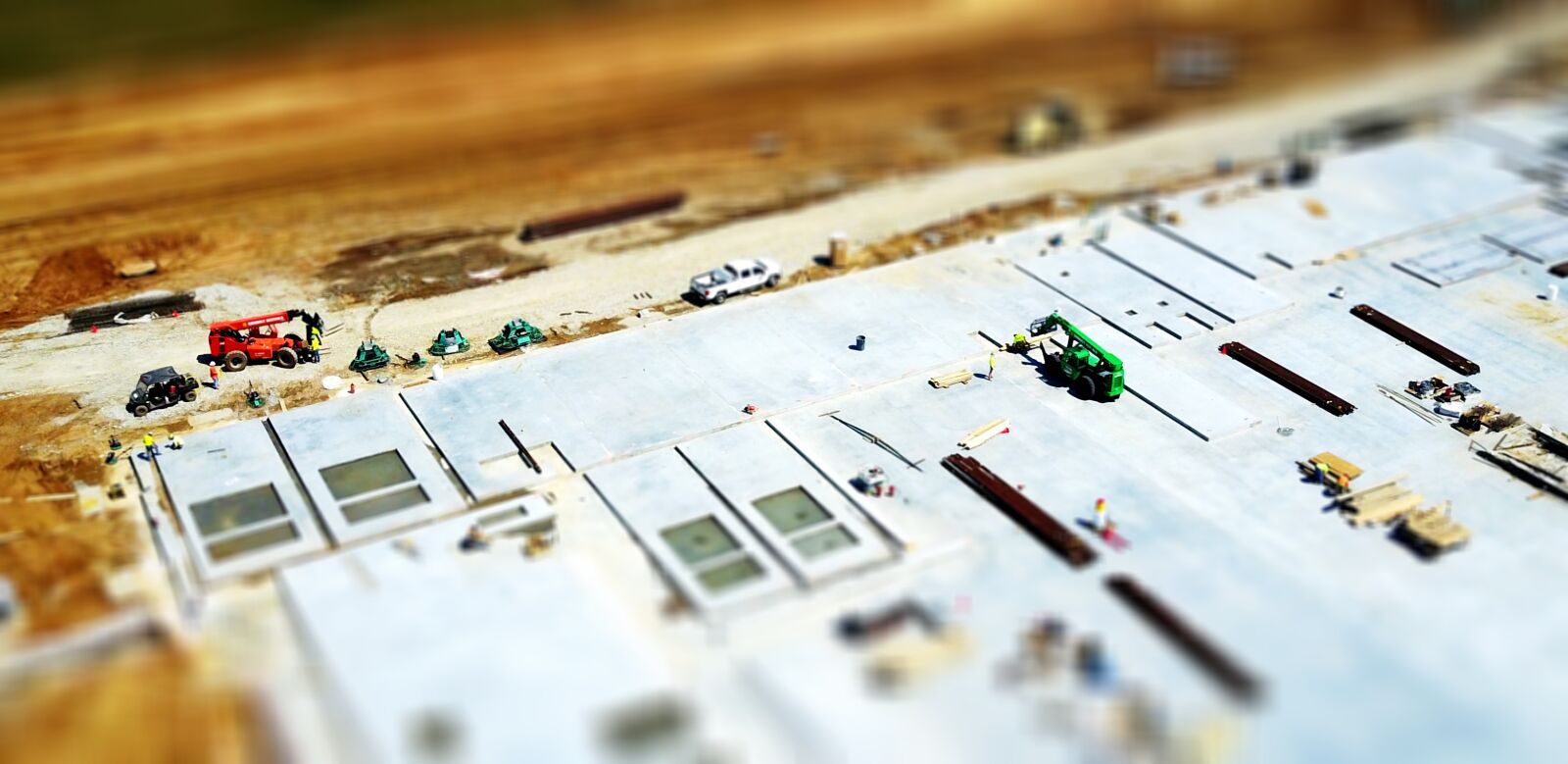 DJI FC220 sample photo. Construction photography