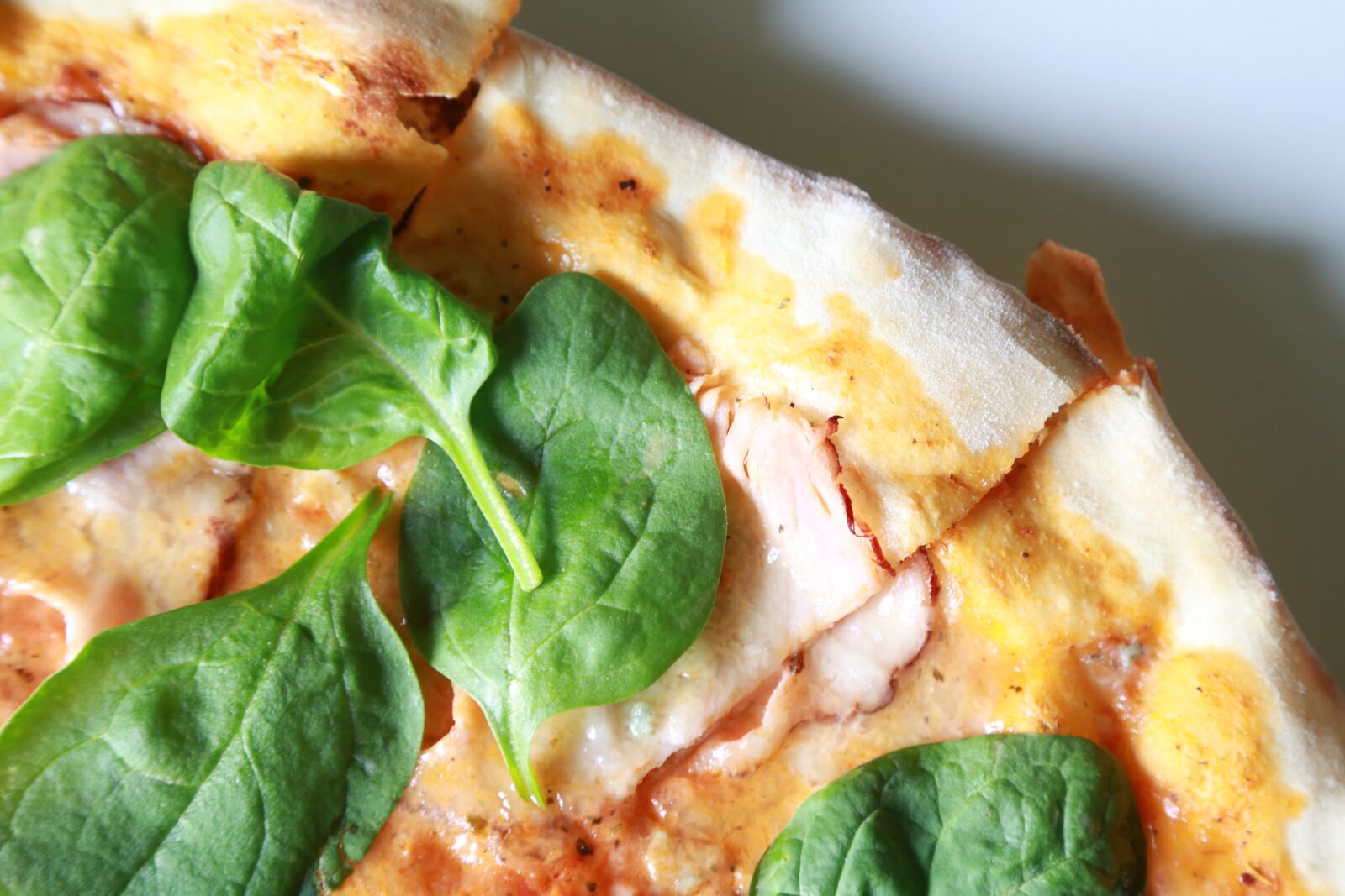 Canon EOS 6D + Canon EF 24-105mm F4L IS USM sample photo. Spinach, pizza, italian photography