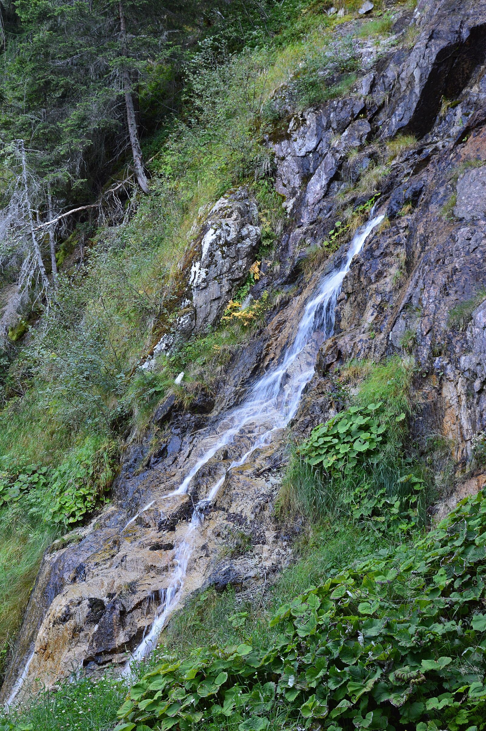 Nikon D3200 sample photo. Waterfall, mountains, tyrol photography