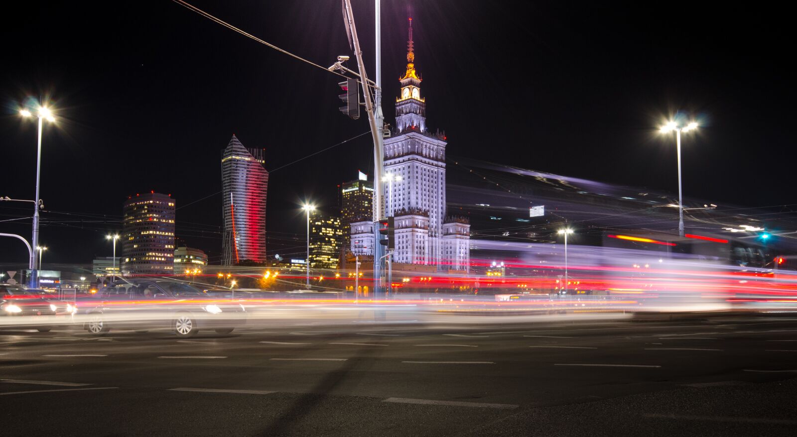 Nikon D7000 sample photo. Poland, warsaw, night photography