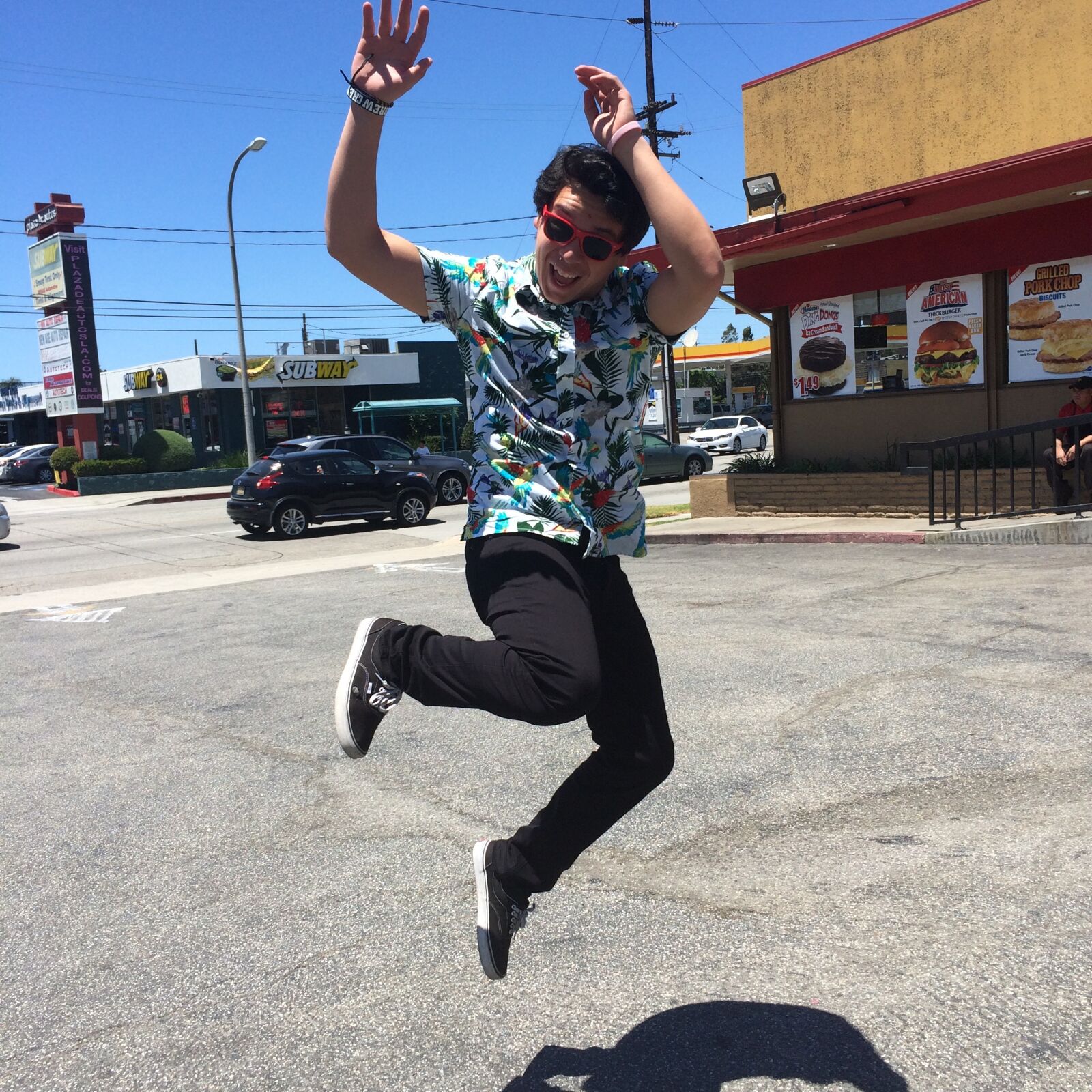 iPhone 5s back camera 4.15mm f/2.2 sample photo. Jump, high, action photography