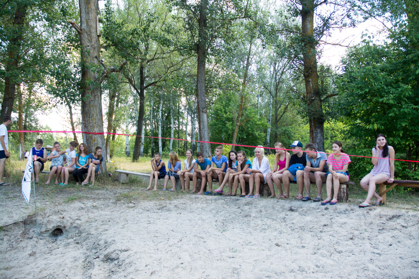 Nikon D7100 sample photo. Camp, dip, forest, pine photography