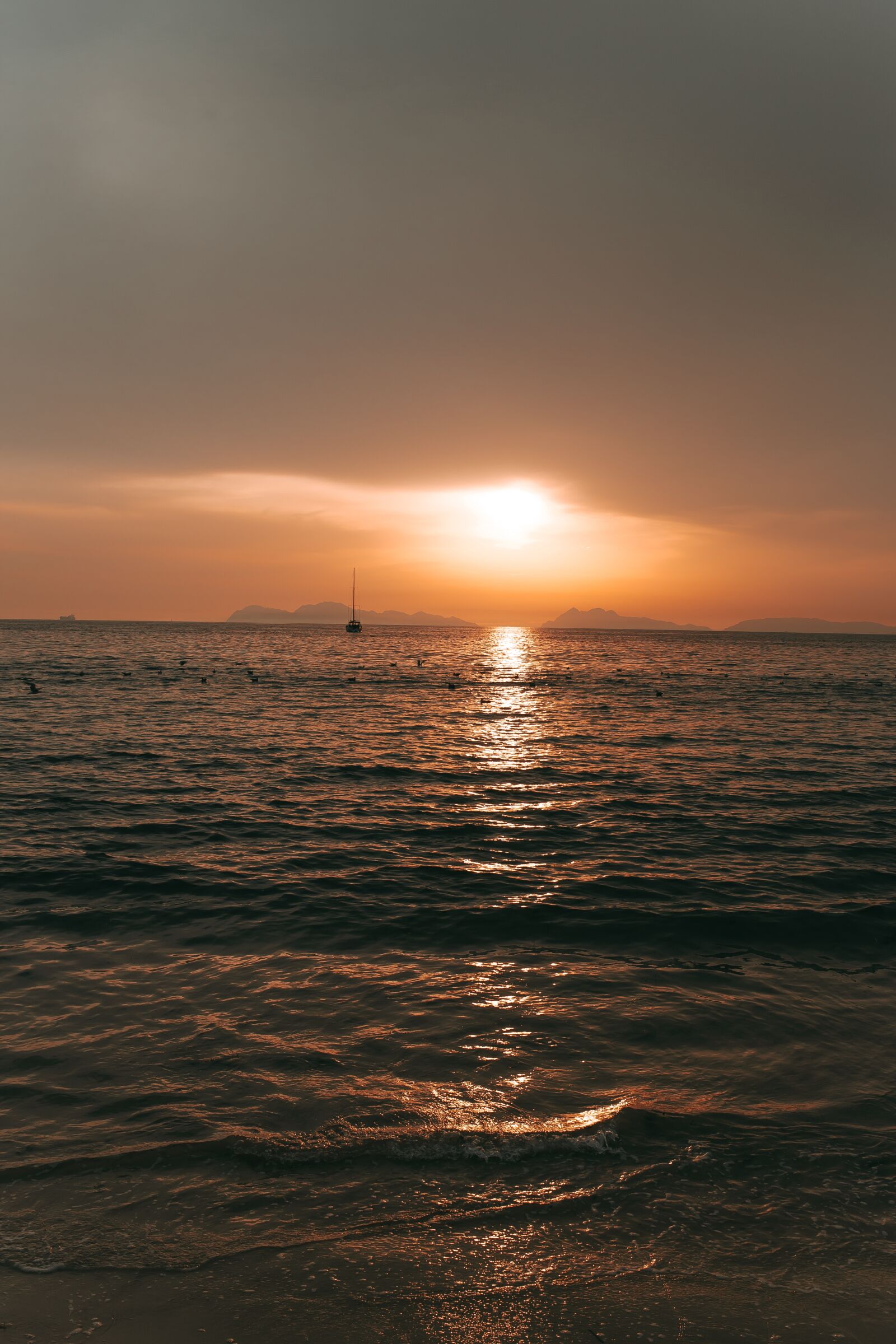 Canon EOS 6D sample photo. Sunset, sea, romantic photography