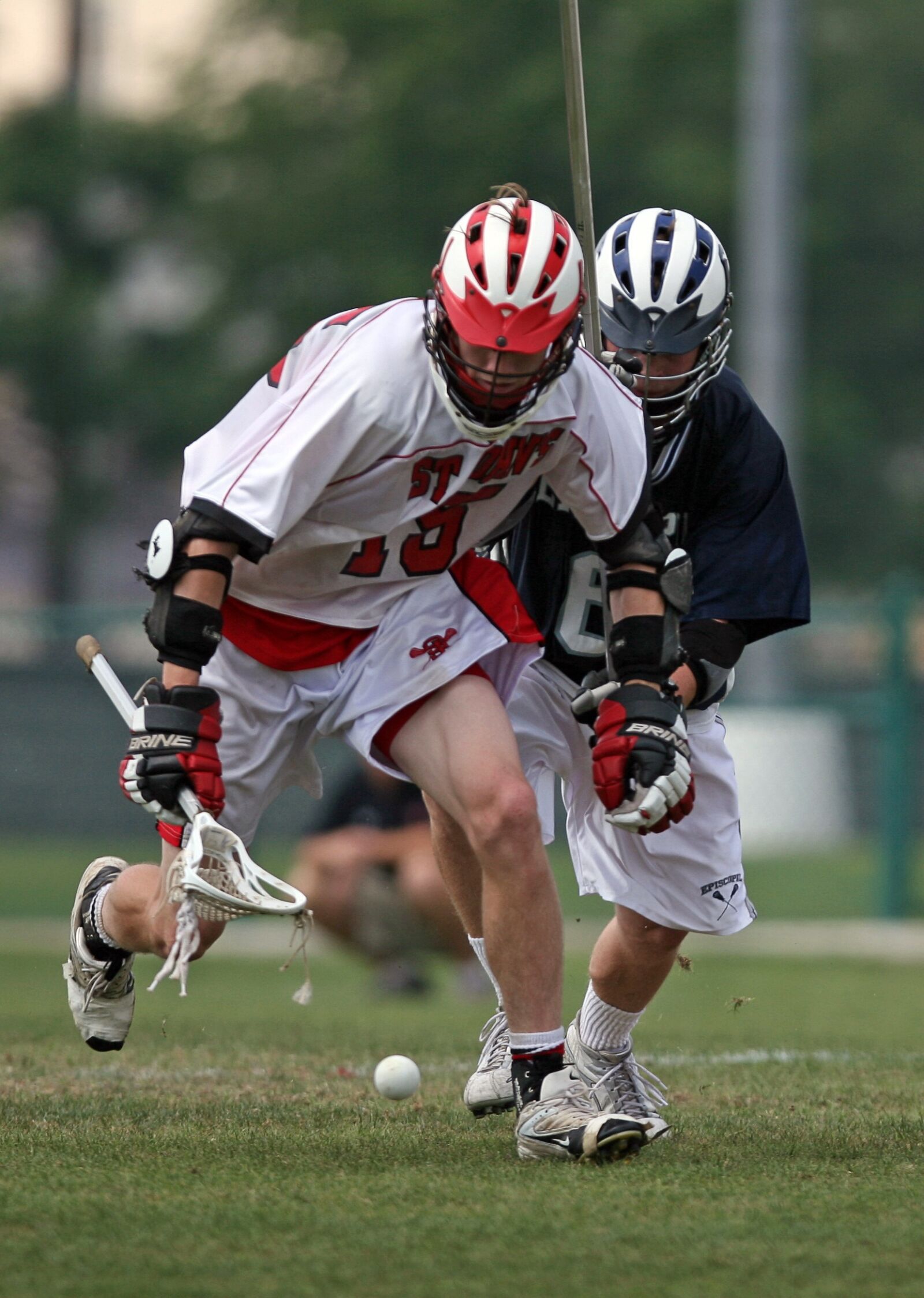 Canon EOS 20D sample photo. Lacrosse, high school, game photography