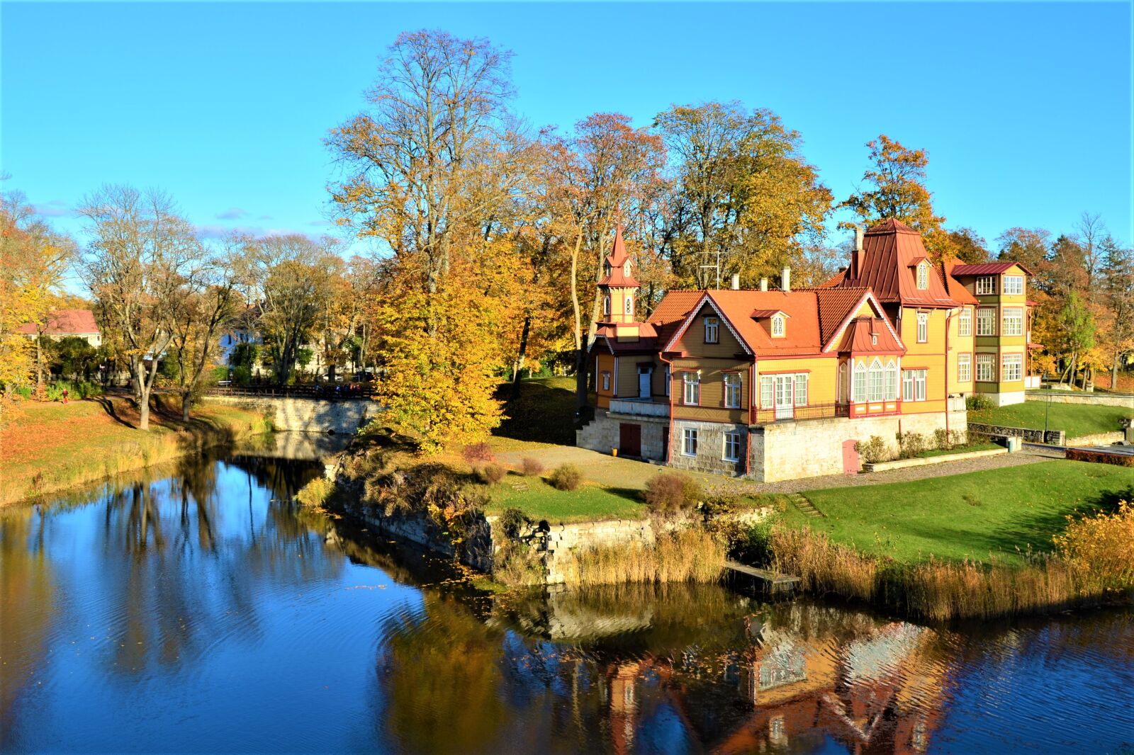 Nikon D5100 sample photo. Estonia, architecture, house photography