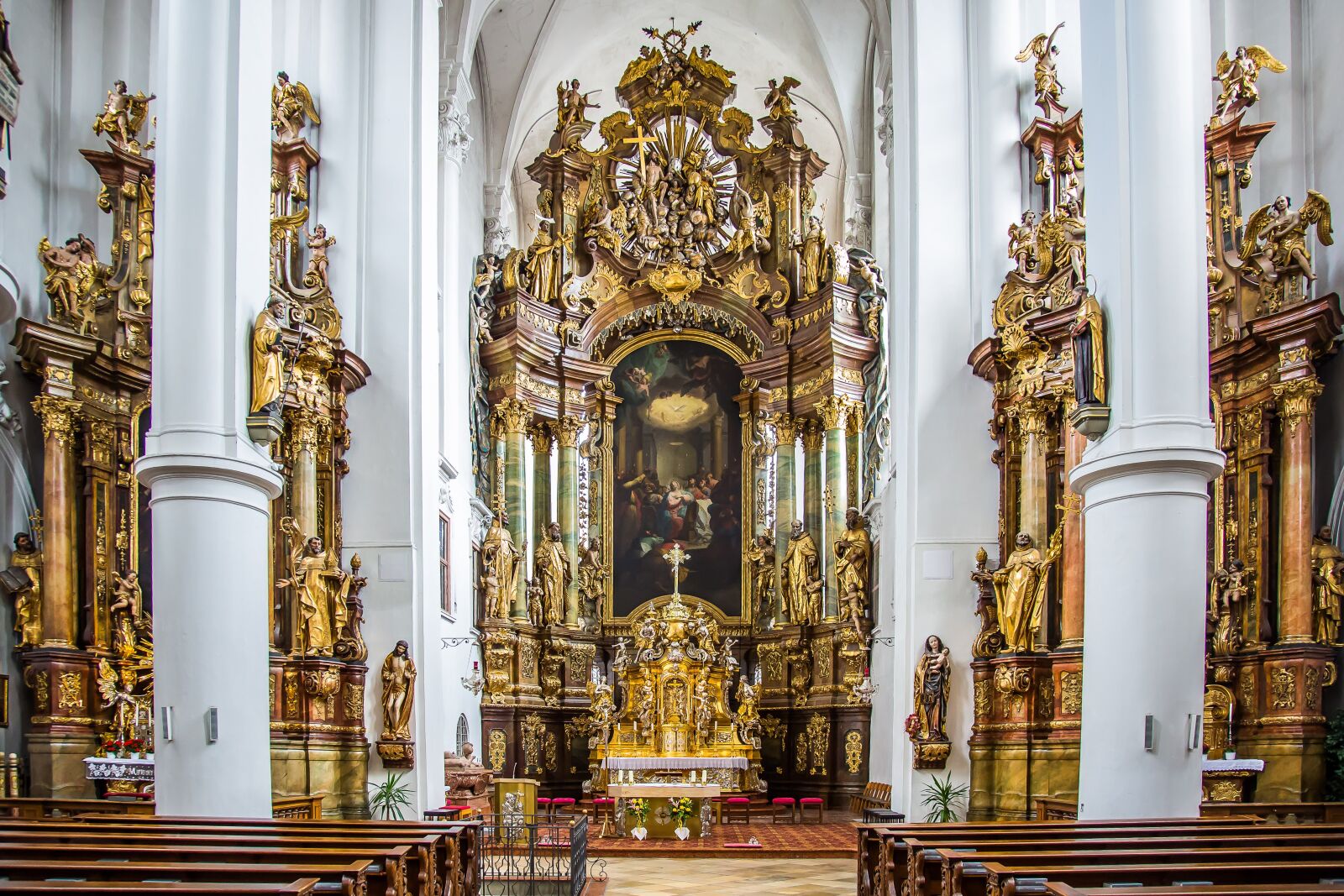 Canon EF 24-105mm F4L IS USM sample photo. Straubing, carmelite monastery, monastery photography